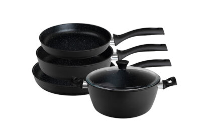 Remoska Sada Remoska® Europa hrnec 24 cm, pánev 24 cm, pánev 26 cm hluboká, pánev 28 cm