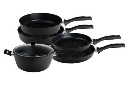 Remoska Sada Remoska® Europa hrnec 24 cm, pánev 24 cm, pánev 26 cm hluboká, pánev 28 cm, pánev 28 cm hluboká